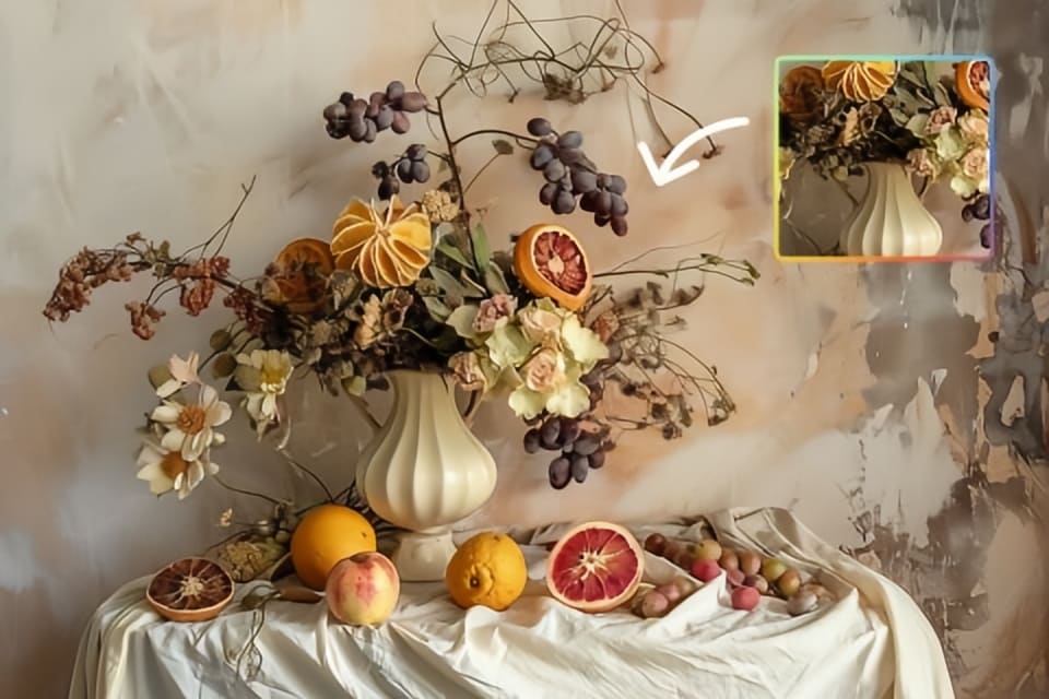 Expander for Lost Details & Backgrounds - Recover cropped areas and restore complete scenes with AI generation