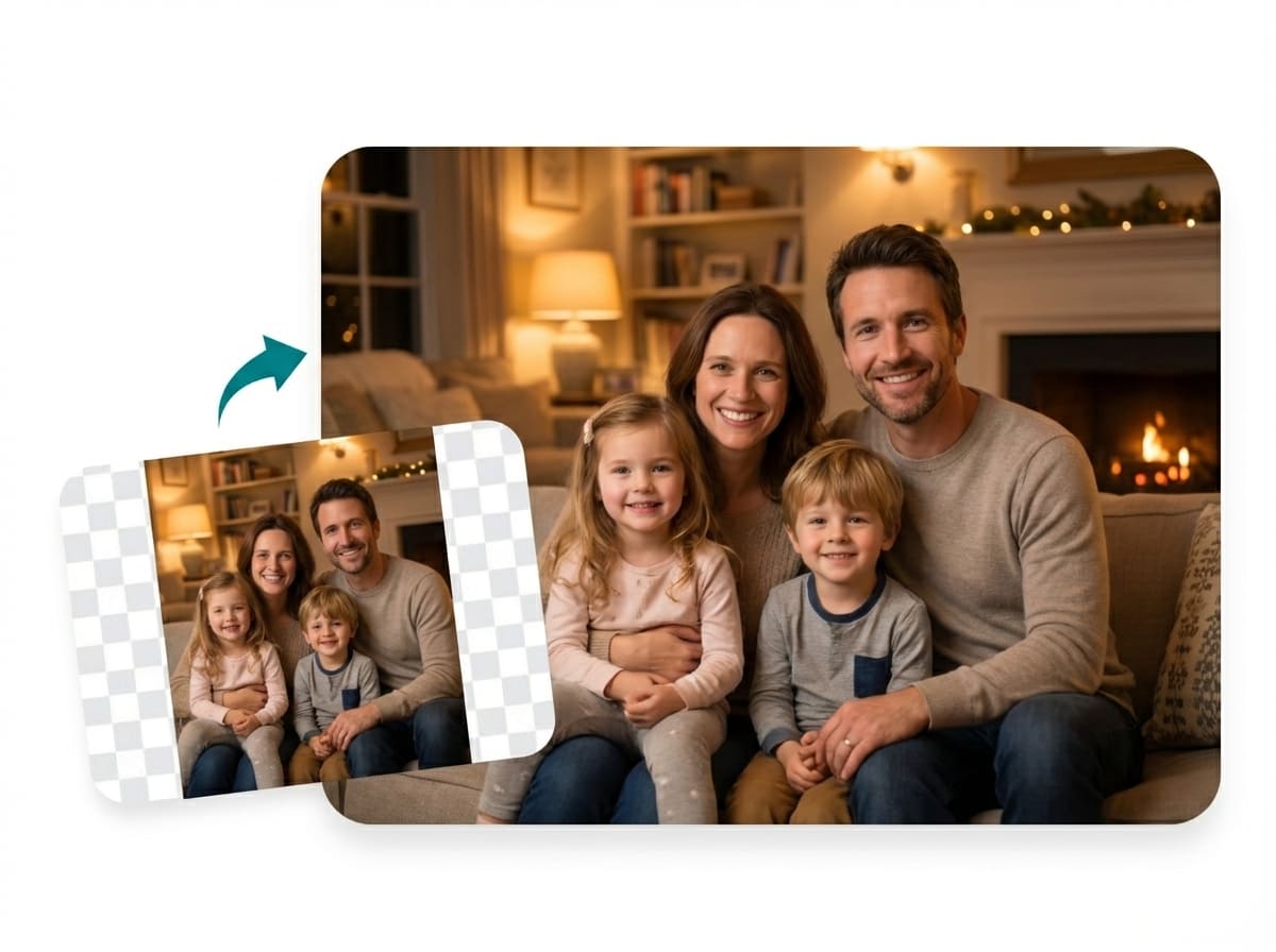 AI Image Expander for Photo Restoration