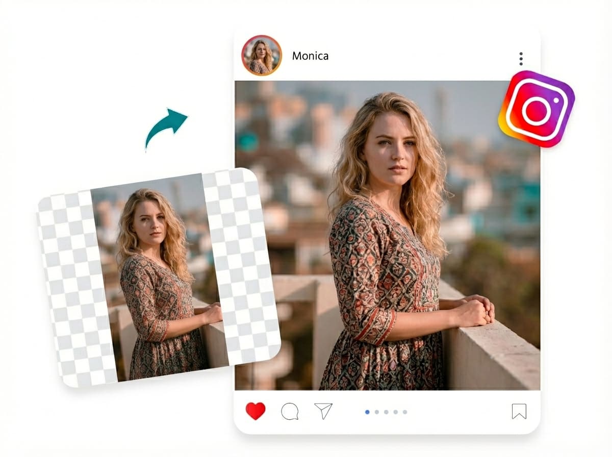 AI Image Expander for Social Media